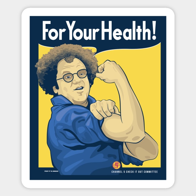 For Your Health! Sticker by Pufahl